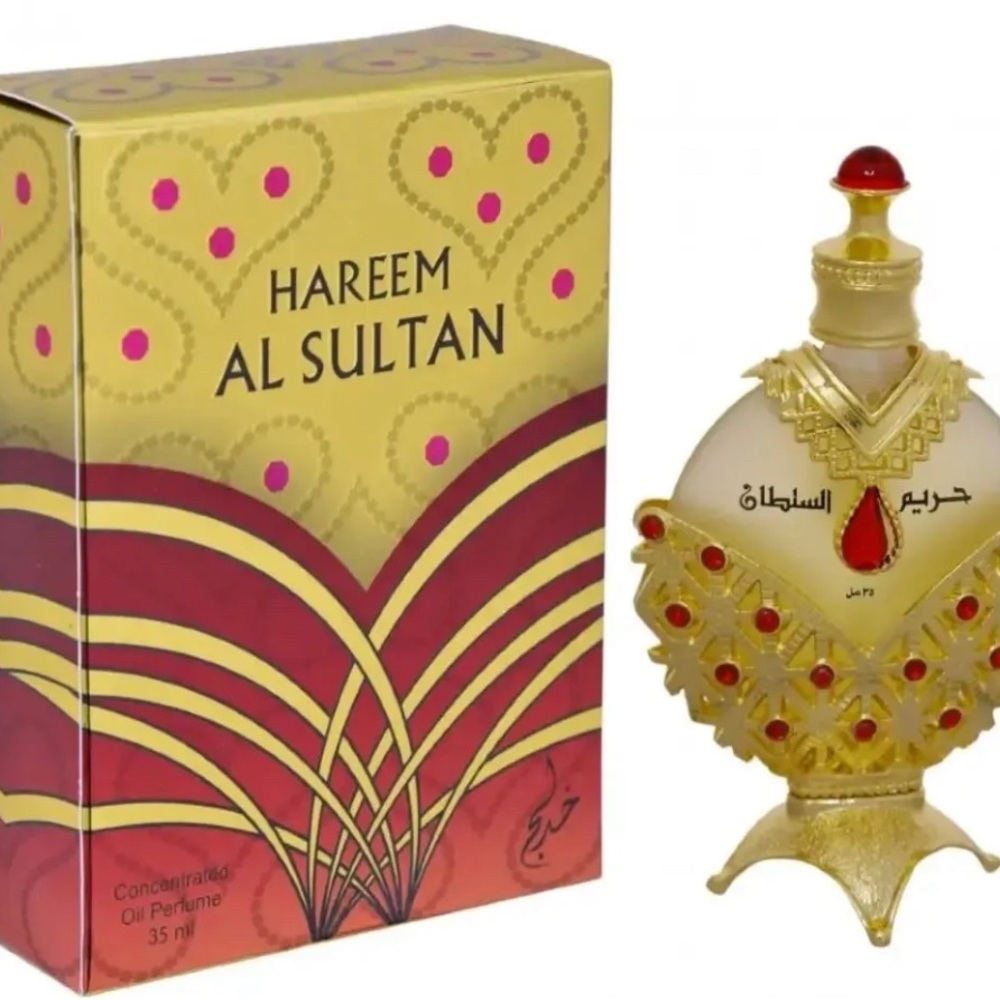 Hareem Al Sultan Gold Perfume Oil - 15 ML by Khadlaj